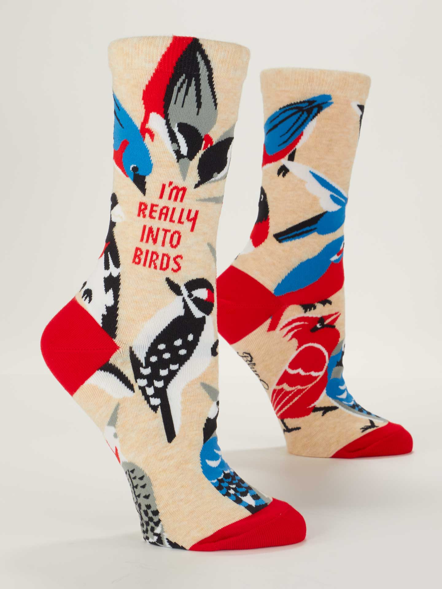I'm Really Into Birds Crew Womans Socks