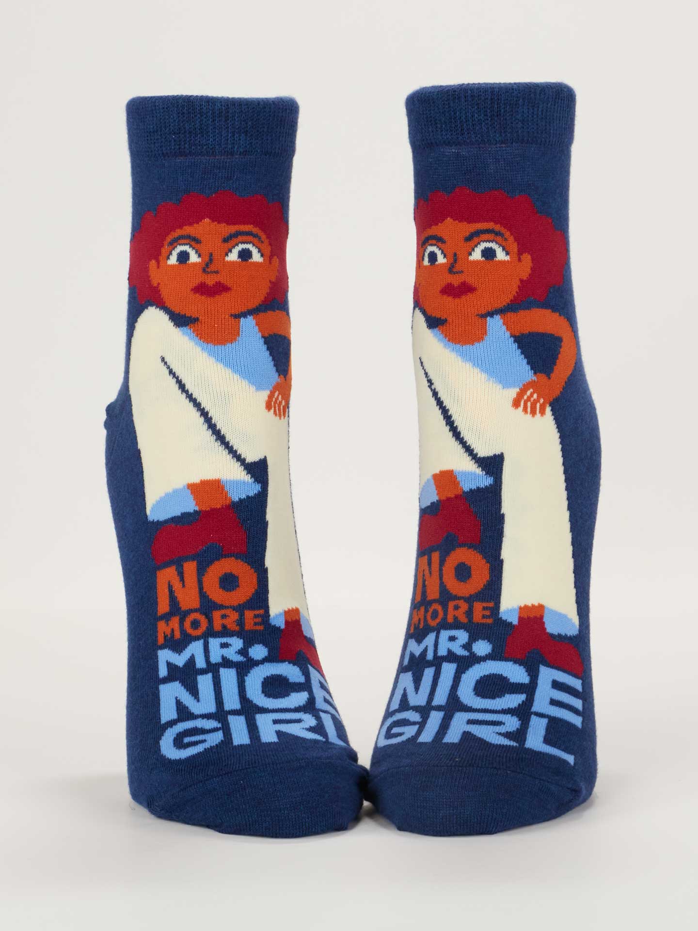 No More Mr. Nice Girl W-Ankle Socks