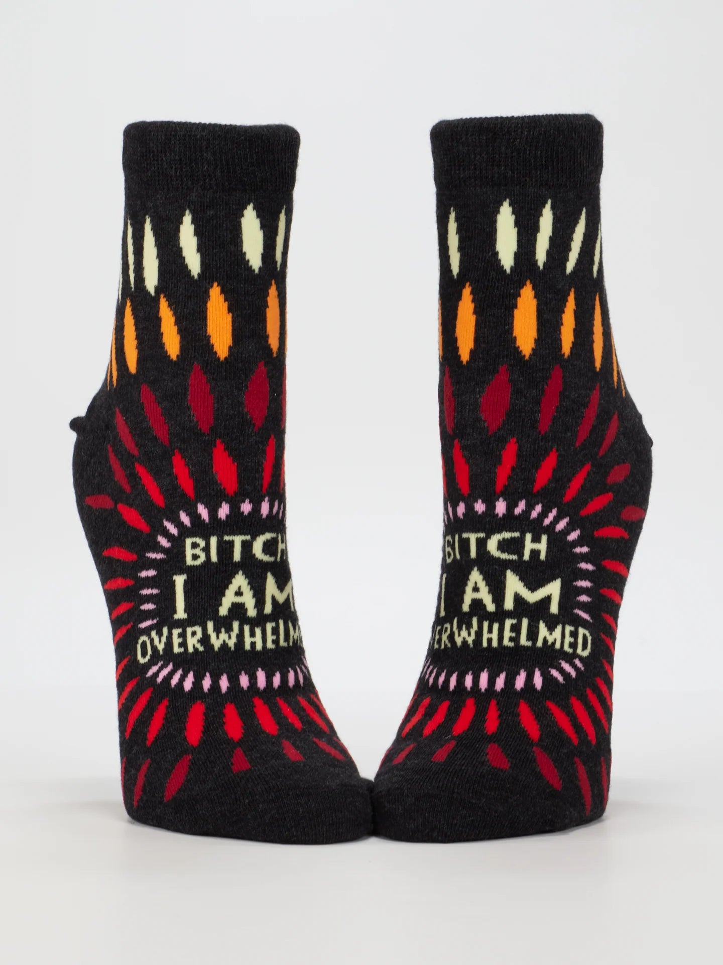 Bitch I AM Overwhelmed W-Ankle Socks
