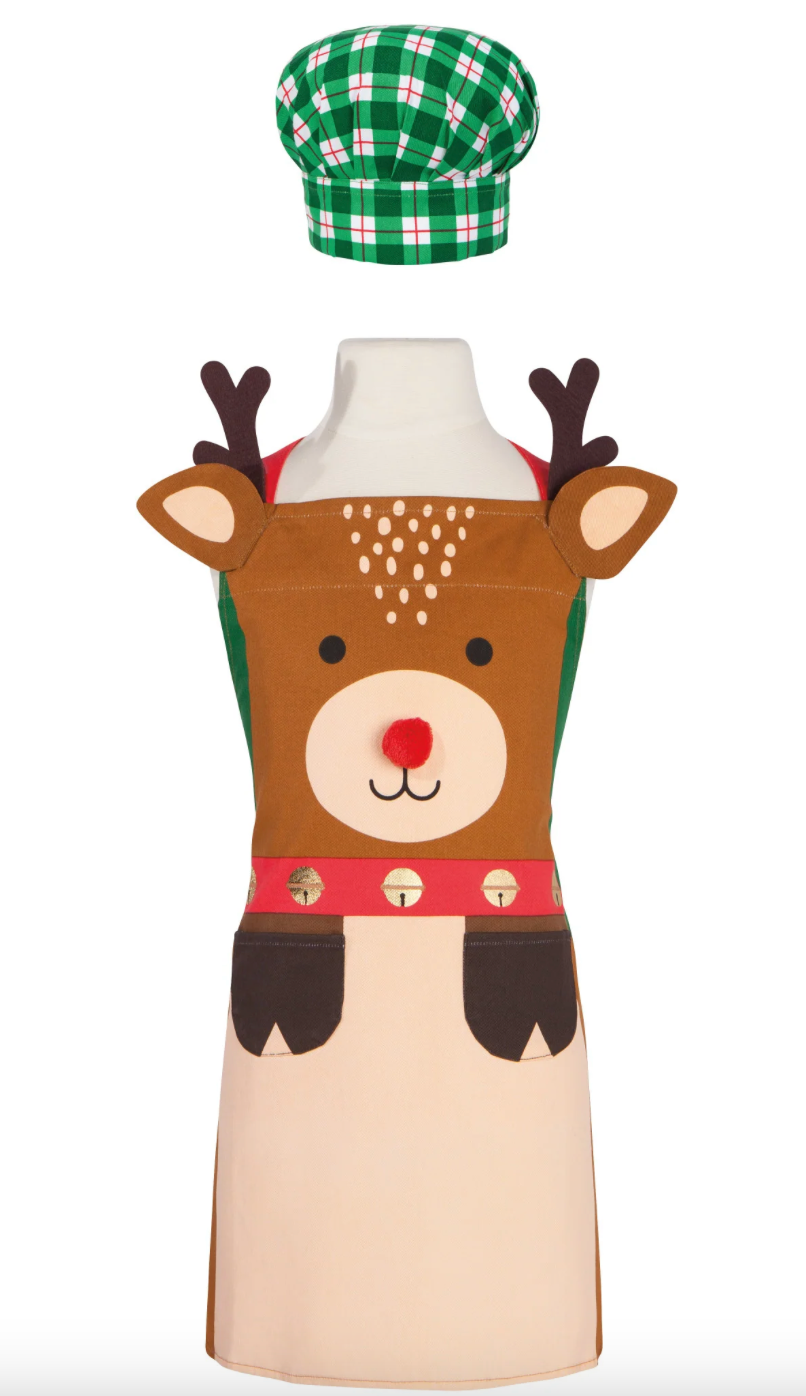 Rudolph Daydream Kid's Apron & Hat Set