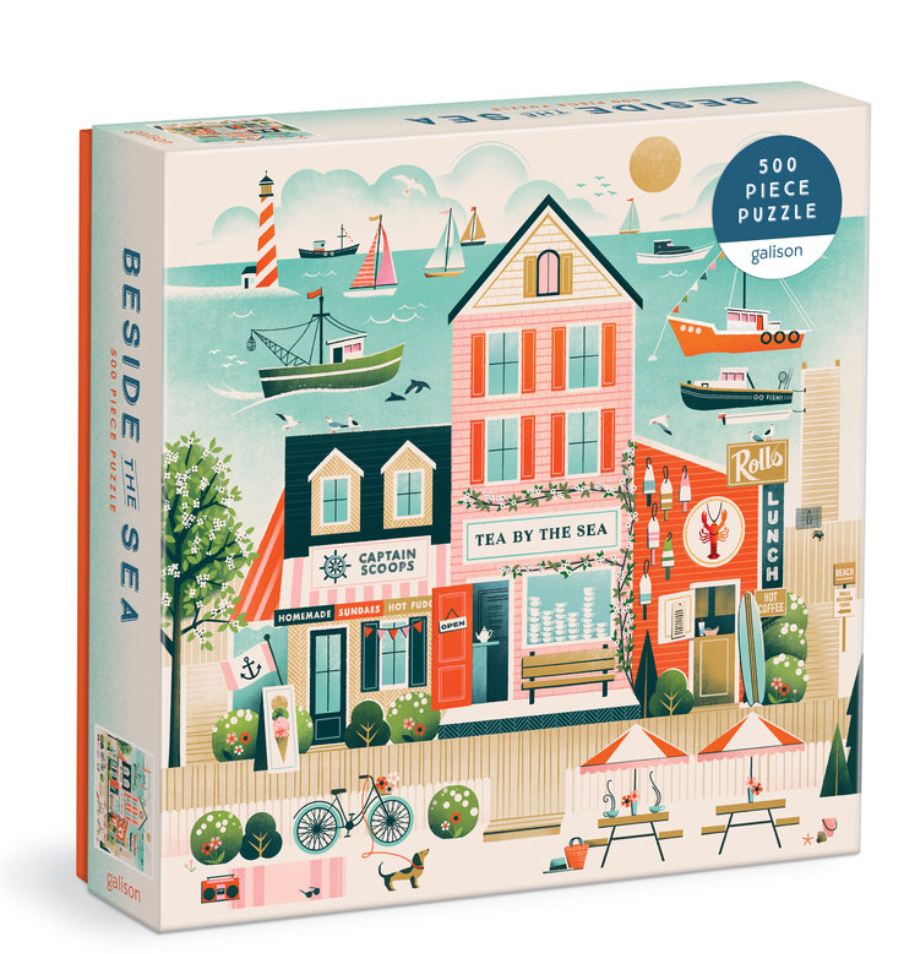 Beside The Sea - 500 Piece Puzzle