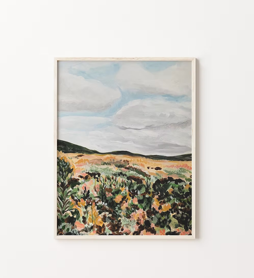Lyndsay Hubley, Hills of Cape Breton Vertical Art Print & Card