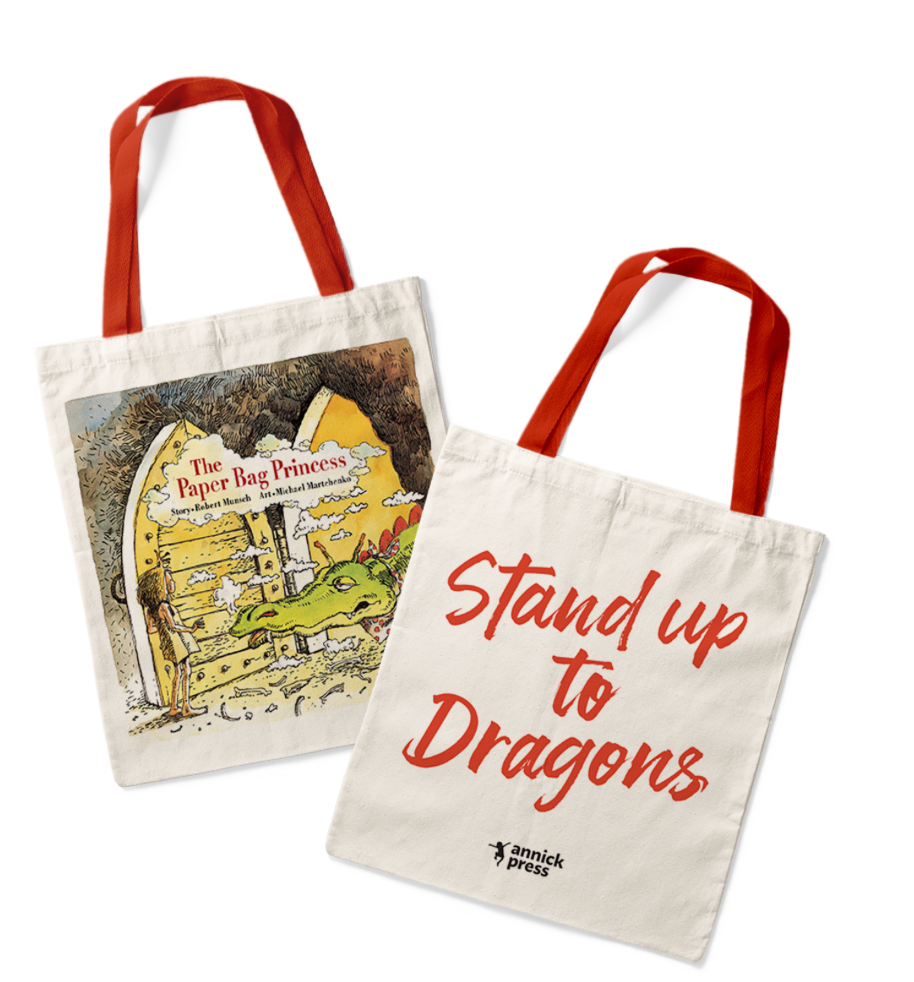 The Paper Bag Princess Canvas Tote Bag