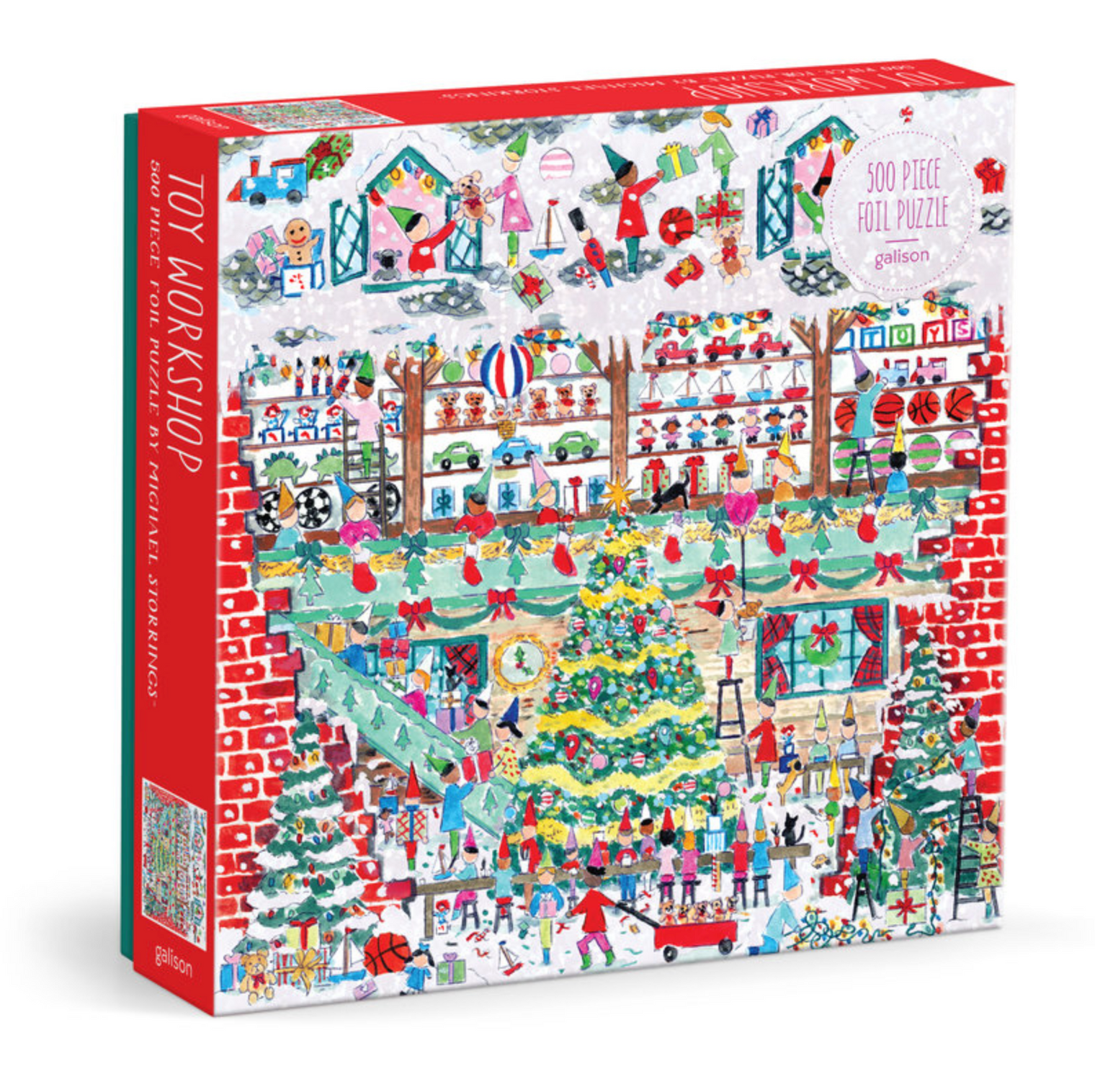 Michael Storrings Toy Workshop 500 Piece Foil Puzzle