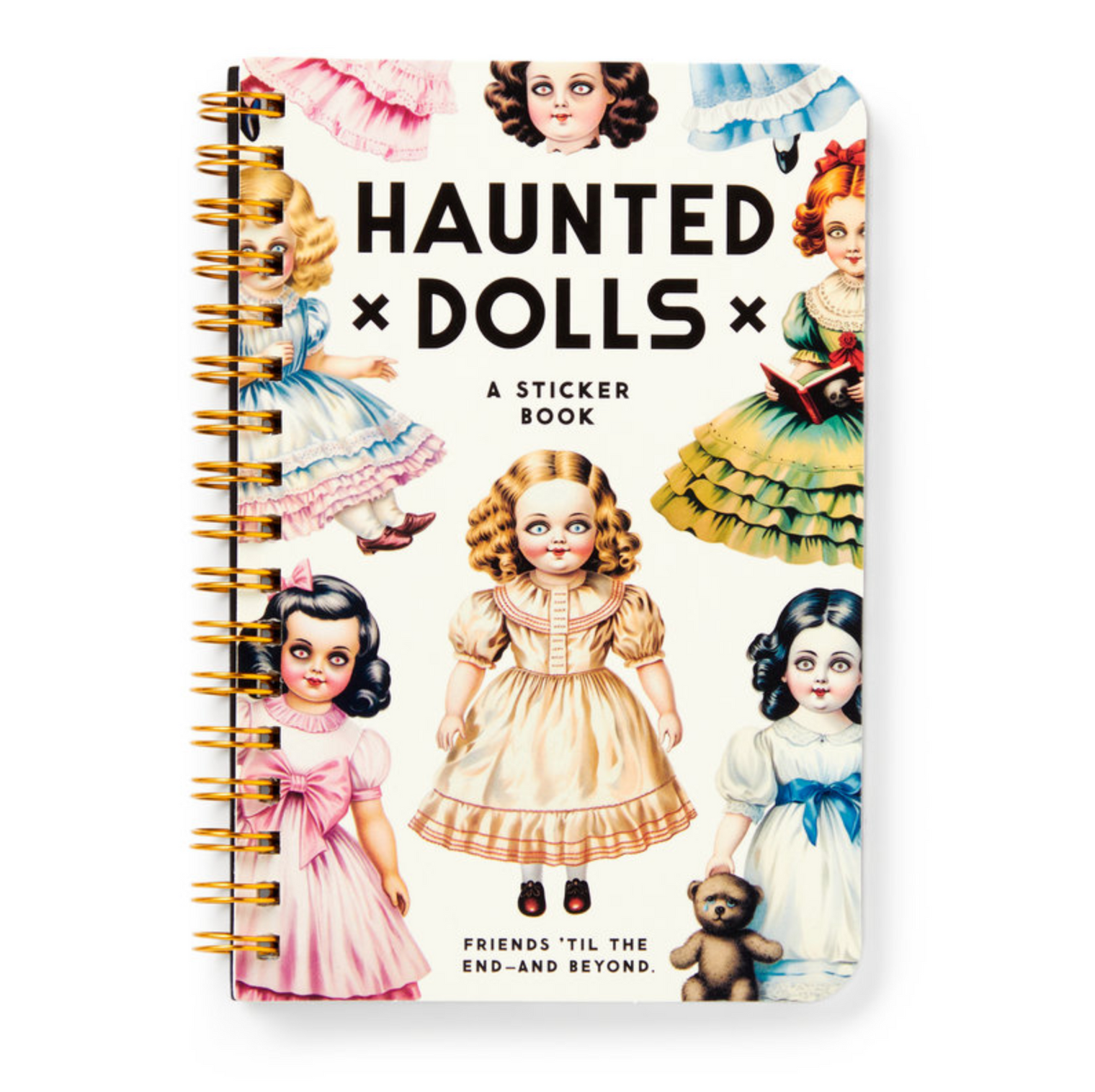 Haunted Dolls Sticker Book