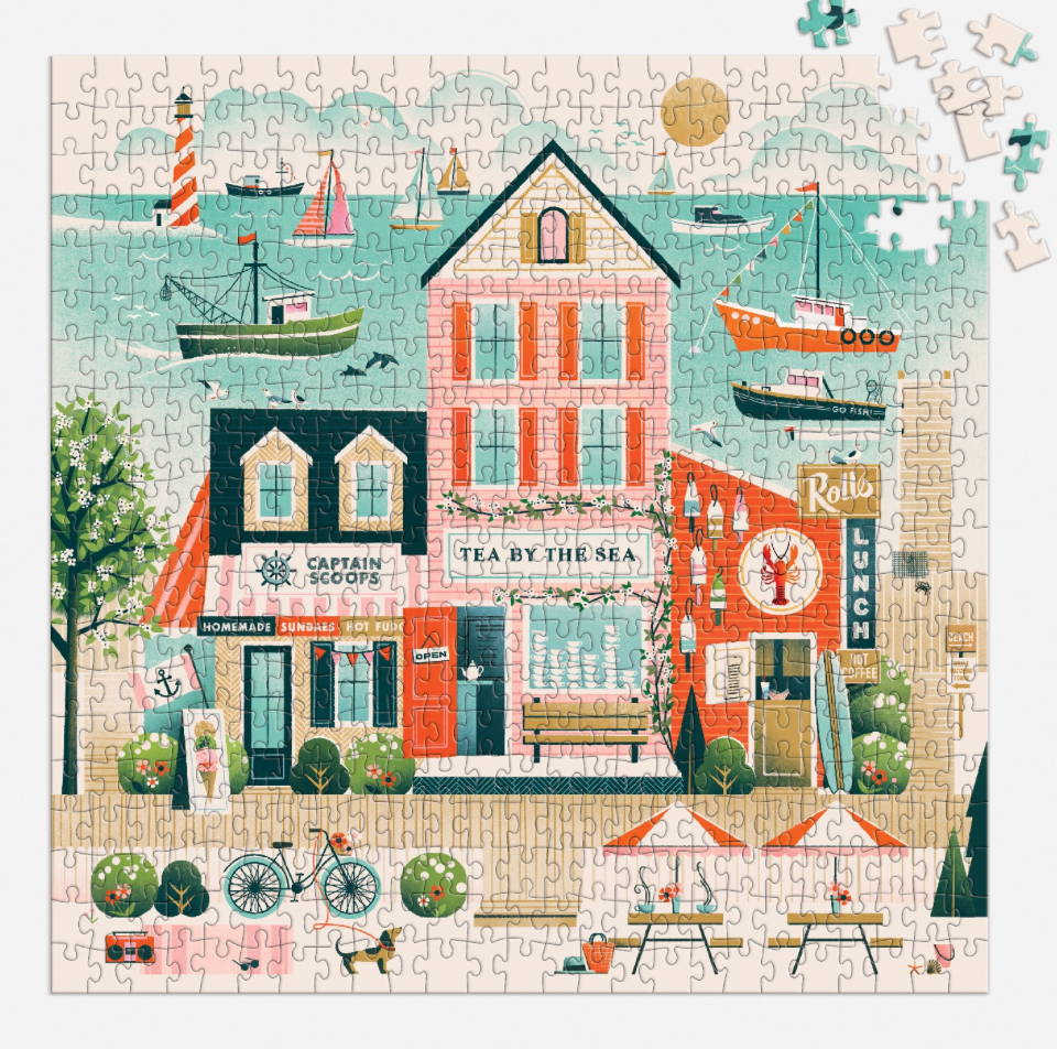 Beside The Sea - 500 Piece Puzzle