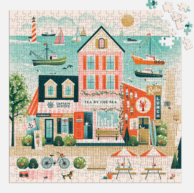 Beside The Sea - 500 Piece Puzzle