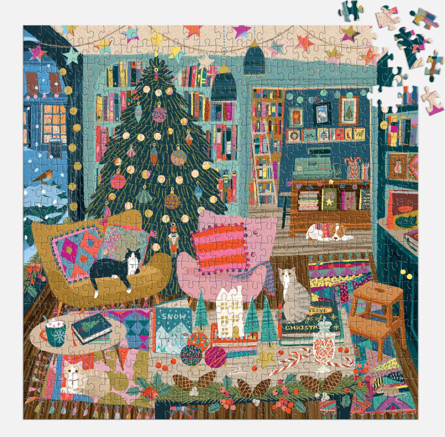 Season's Readings 500 Piece Foil Puzzle