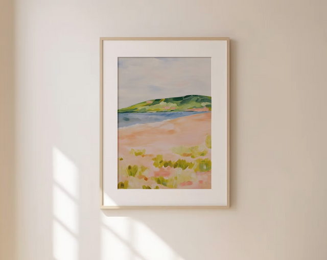 Lyndsay Hubley Art - West Mabou Beach Vertical Print