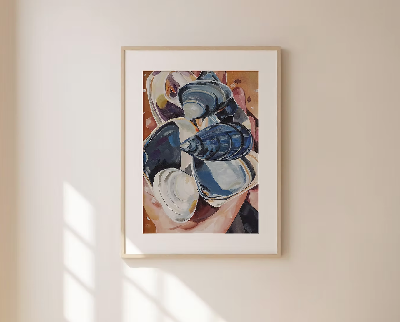 Lyndsay Hubley Art - Beach Comber Vertical Art Print