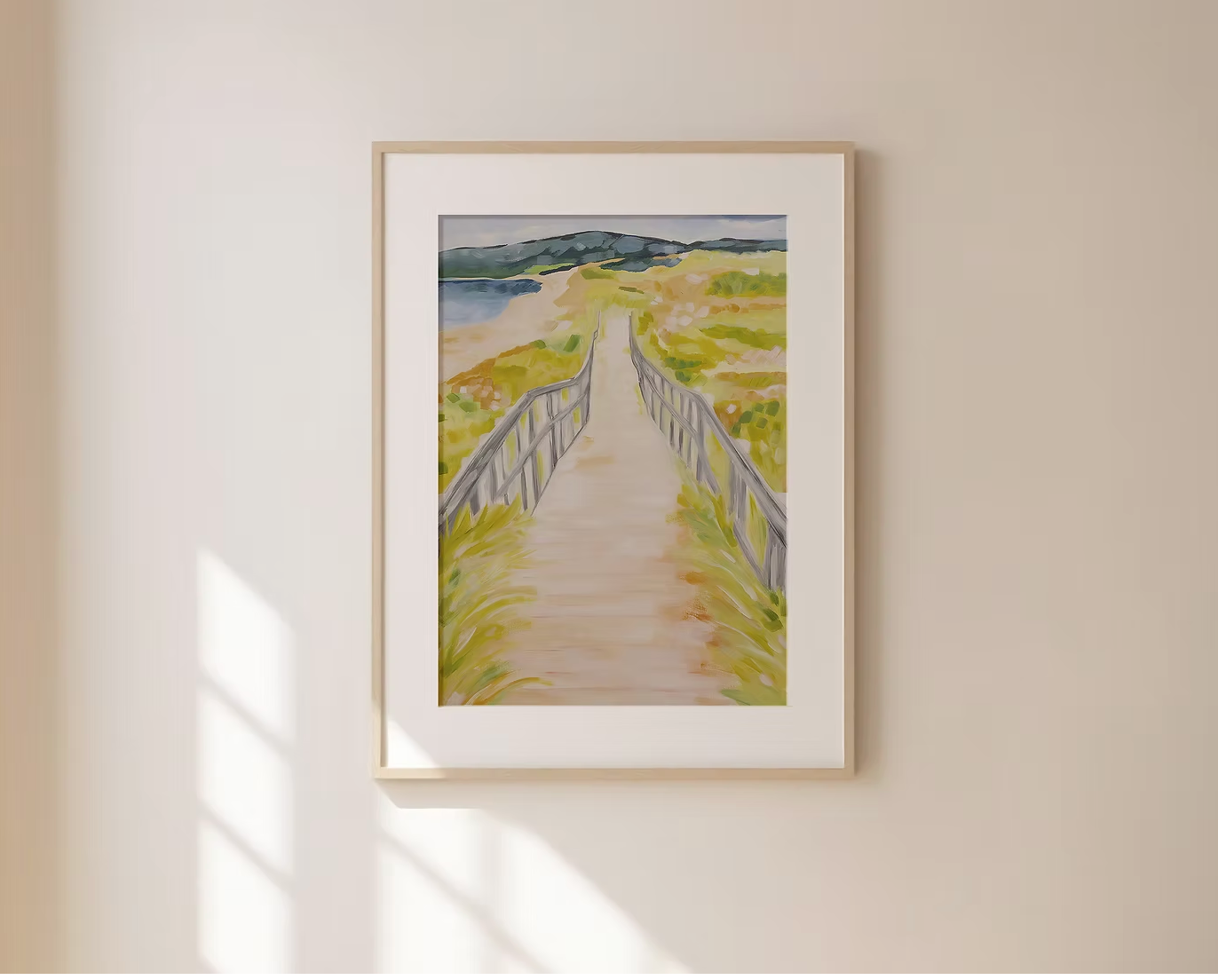 Lyndsay Hubley Art - Inverness Beach Boardwalk