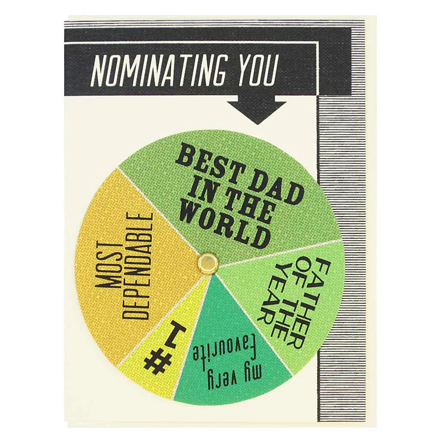 Nominating You Father Of The Year Card