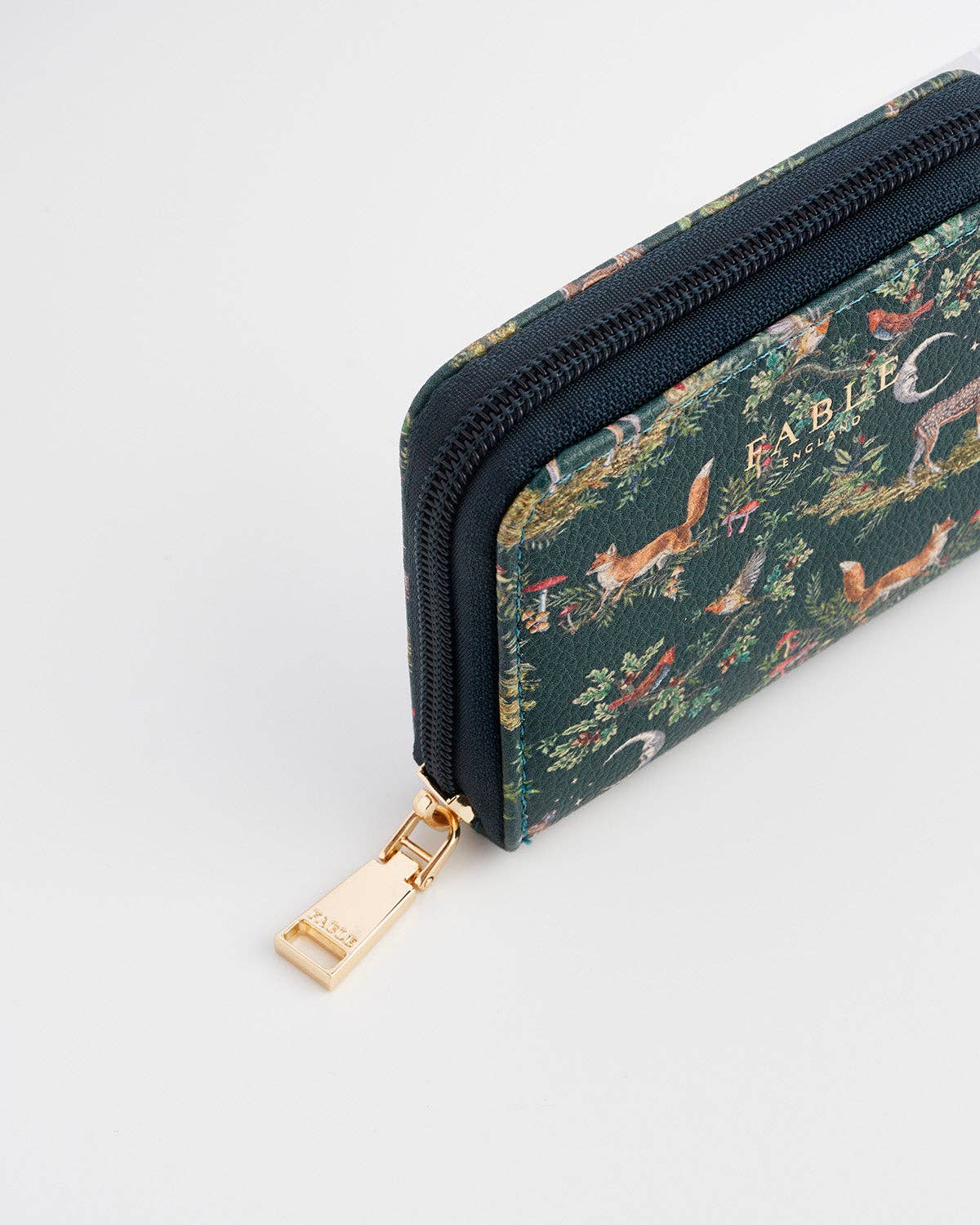 Fable England UK - Into the Woods Green Small Purse