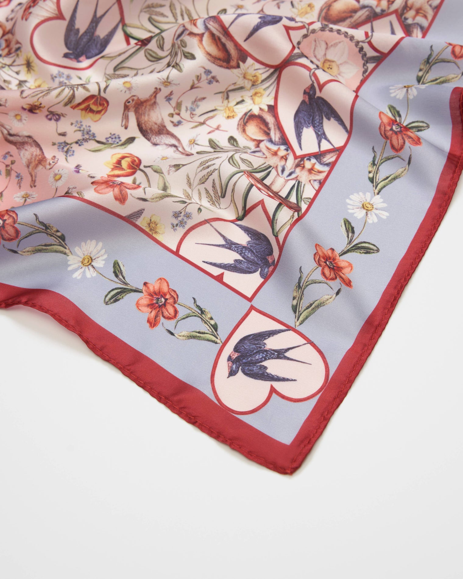 Fable England - FABLE Folksy Fox Silky Scarf