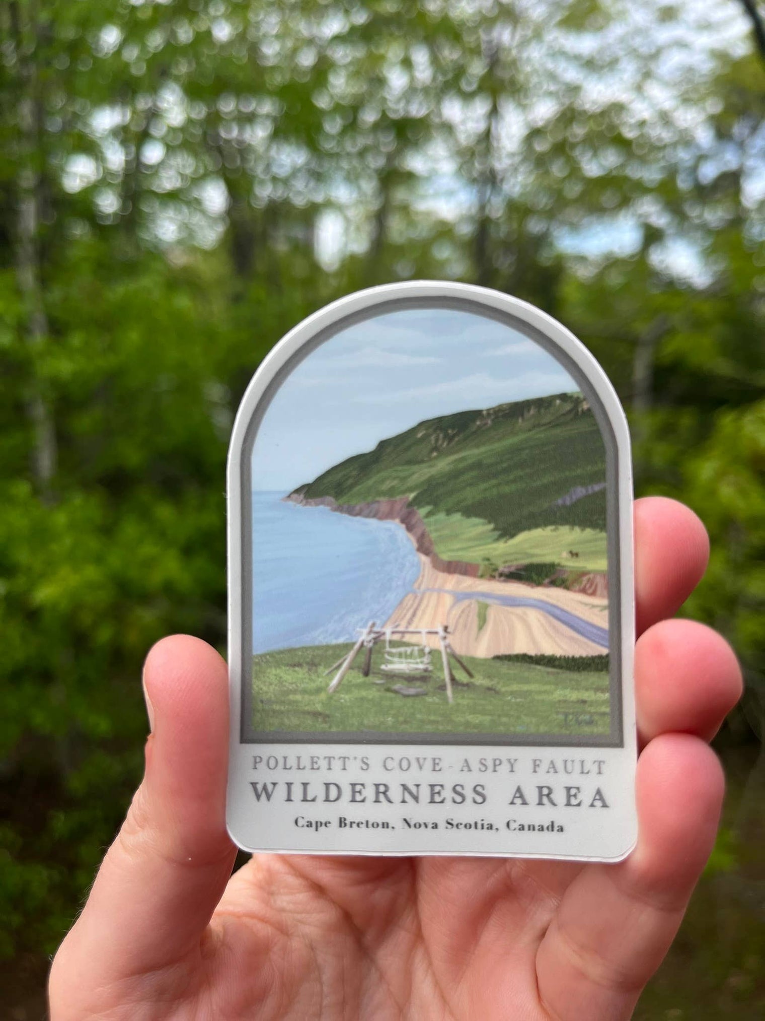 Pollett's Cove Sticker & Magnet