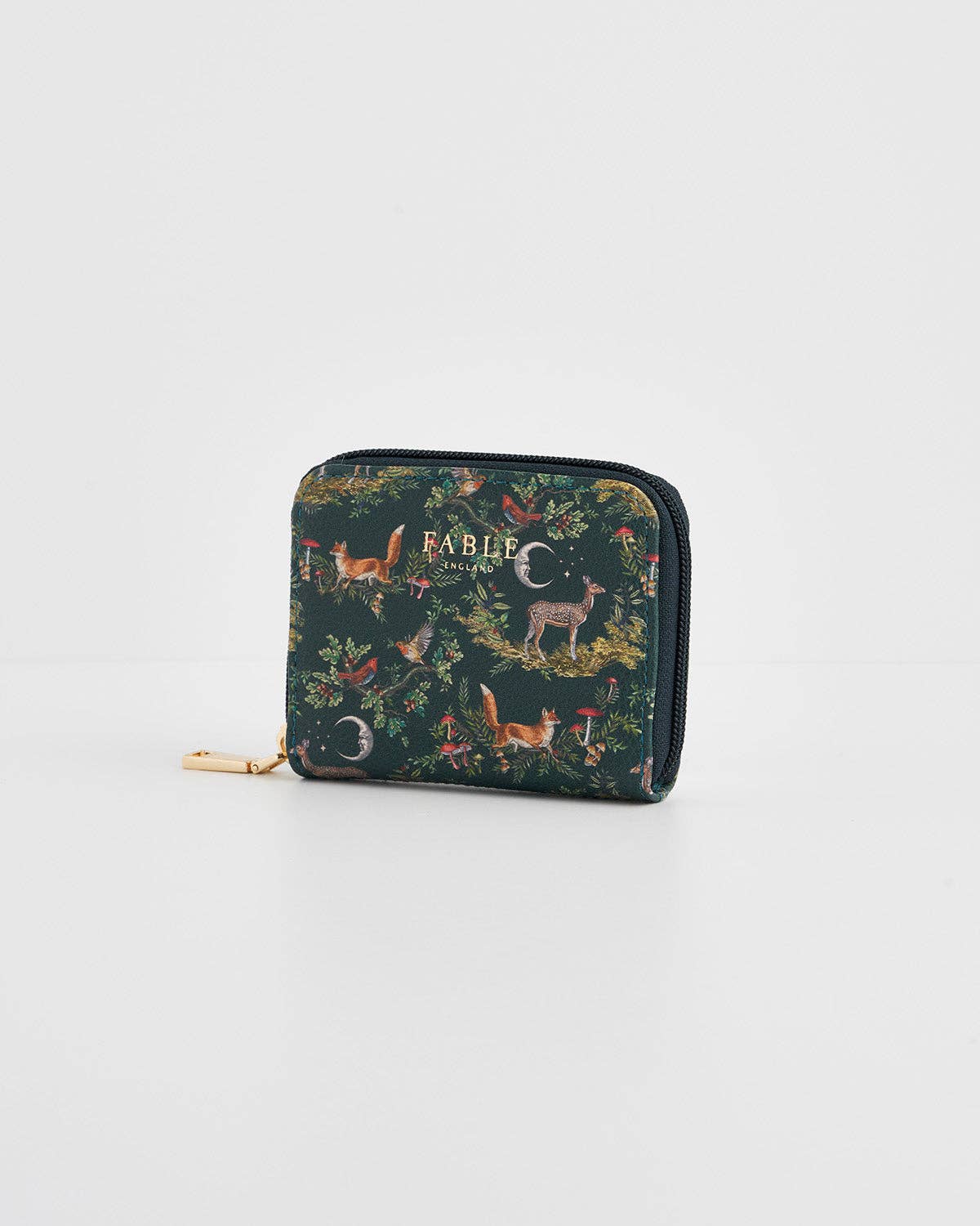 Fable England UK - Into the Woods Green Small Purse