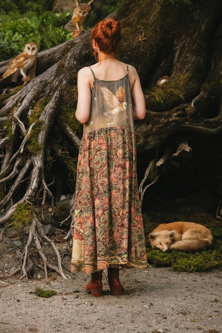 Market of Stars - Woodland Wisdom Bohéme Maxi Slip Dress