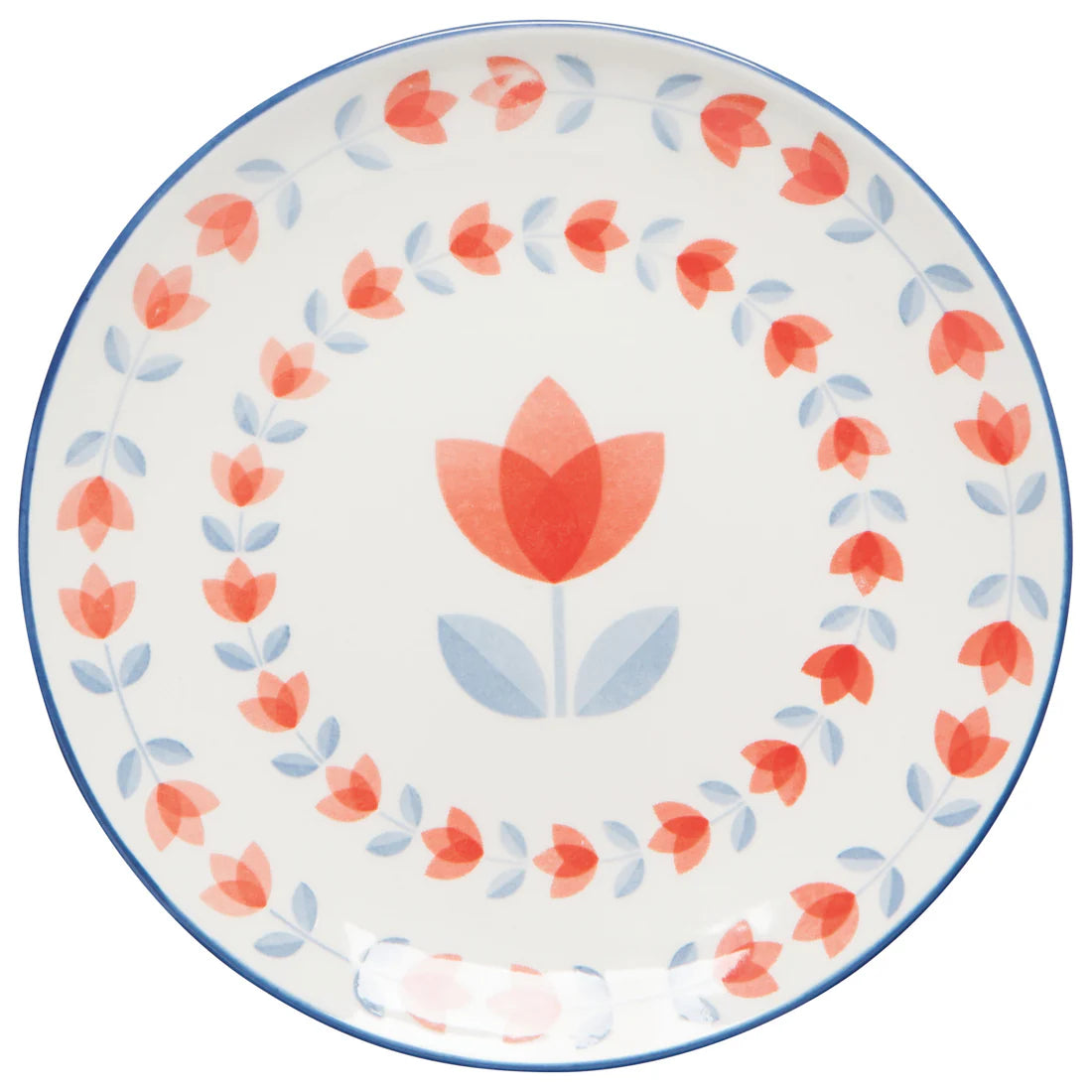 Red Tulip Plate