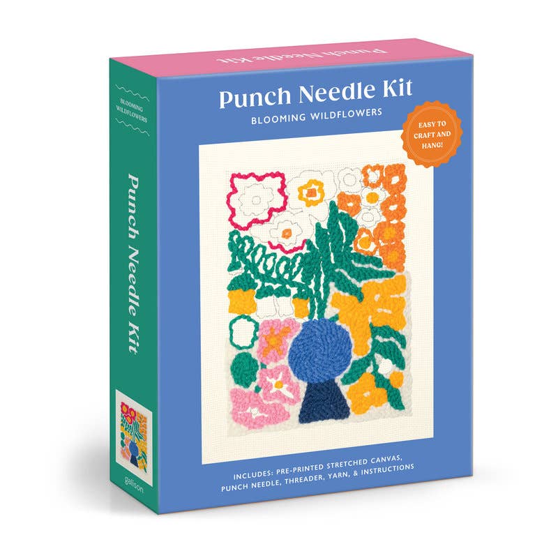 Raincoast - Blooming Wildflowers Punch Needle Kit