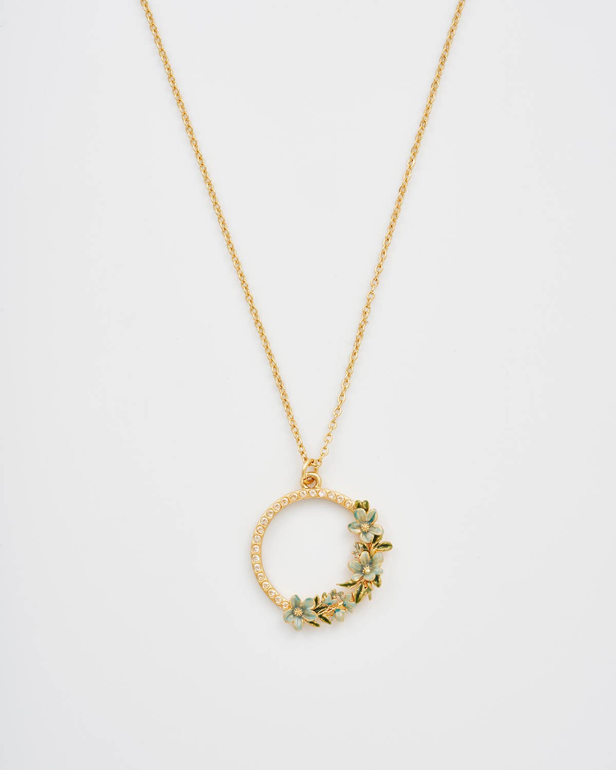 Fable England - Floral Wreath Necklace