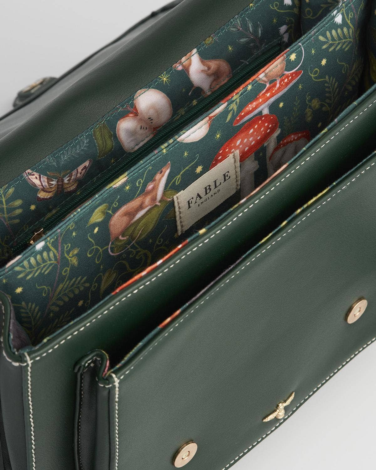 Fable England - Into the Woods Green Satchel