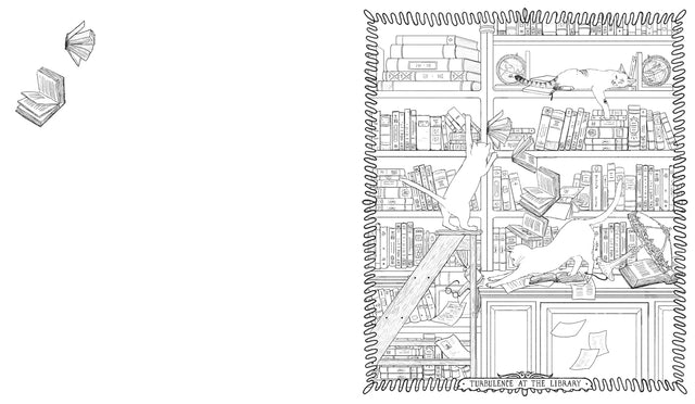 Cats Creating Chaos: A Mischievous Colouring Book