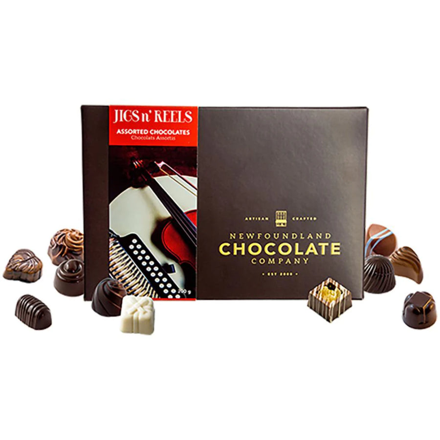 Newfoundland Chocolate Company - Jigs n Reels 6 Piece Chocolate box