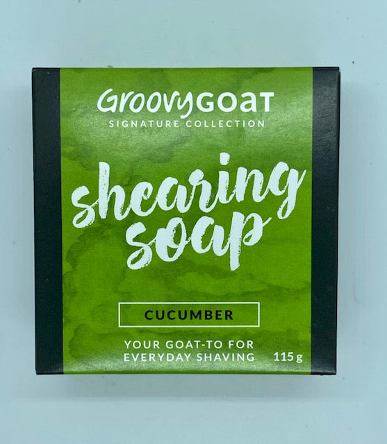 Cucumber Shearing Soap Shave Bar