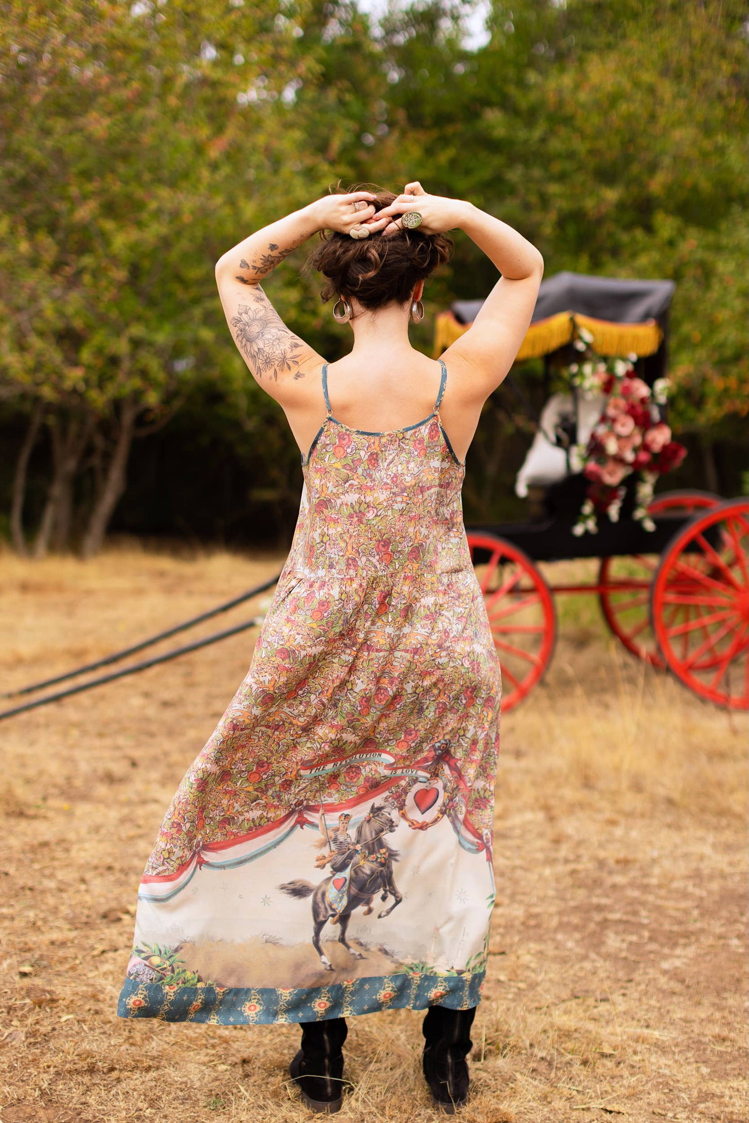 Market of Stars - Love Revolution Bohéme Slip Dress