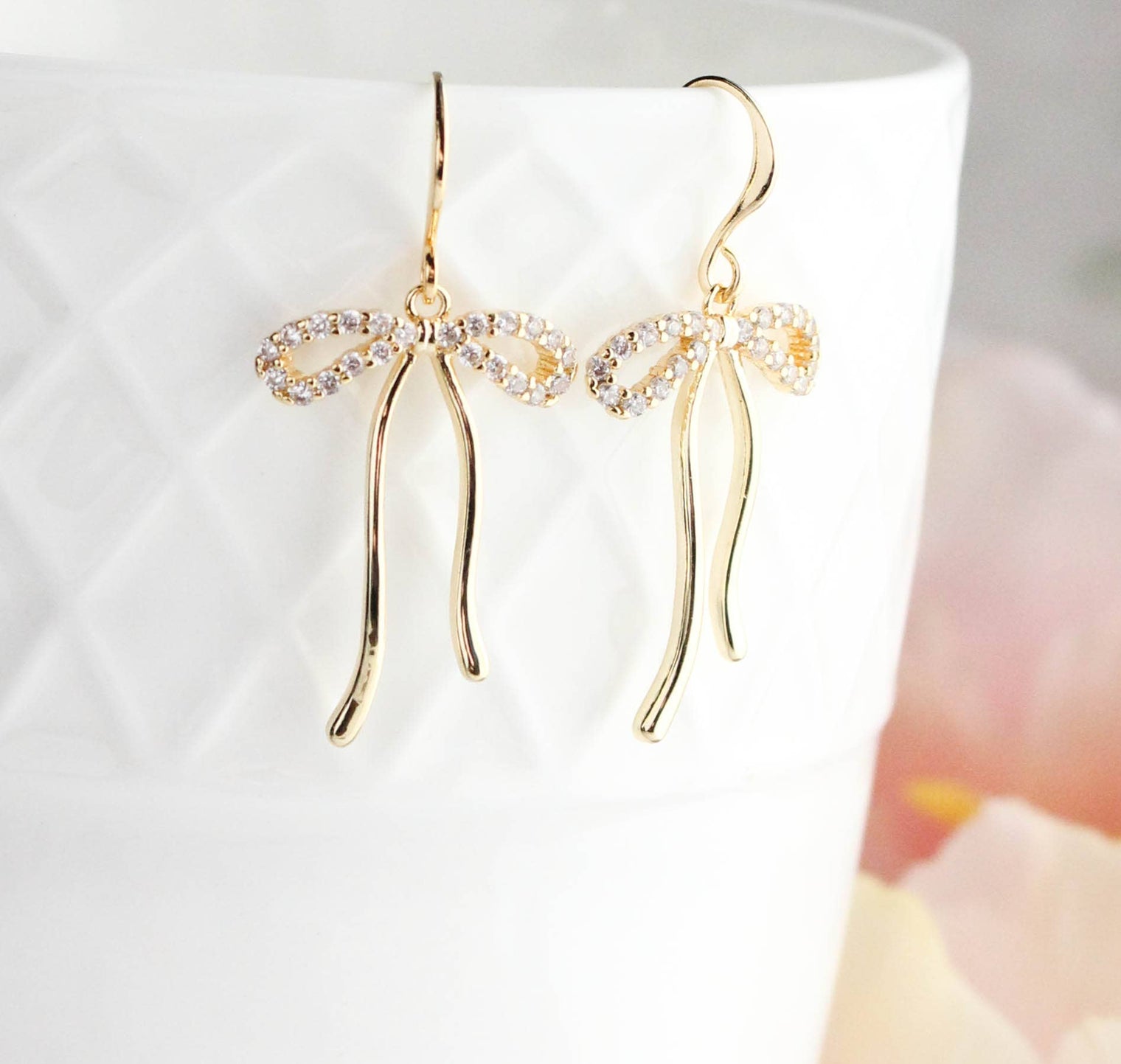 A Pocket of Posies - Bow Earrings