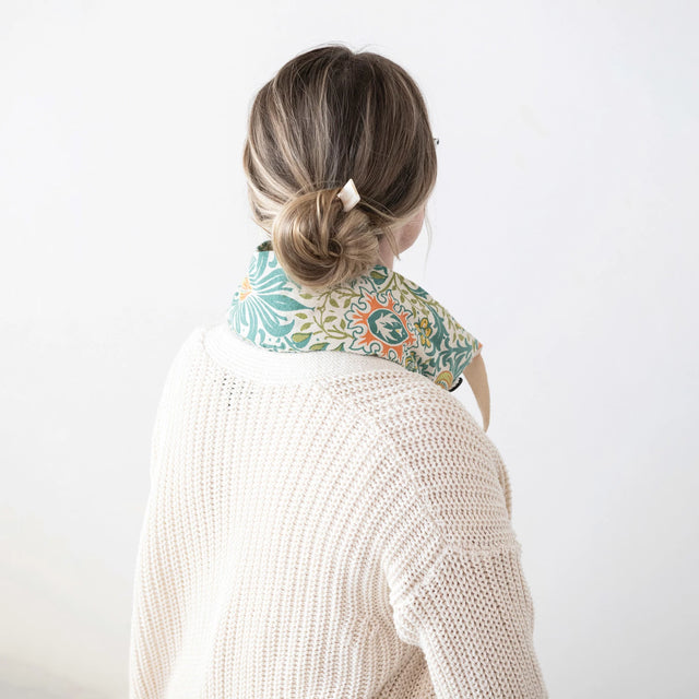 Microwaveable Hot/Cold Neck Wrap w/ Cotton Cover - 4 Styles