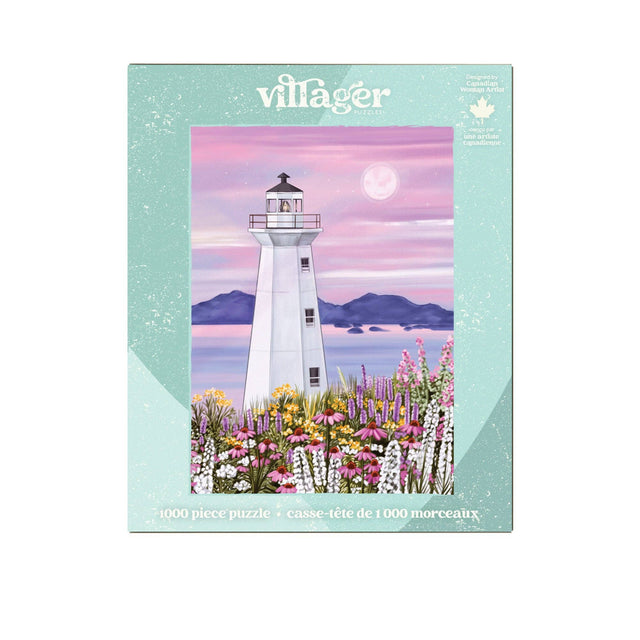 Villager Puzzles - Harbour Lighthouse | 1000-Piece Puzzle | Designed in Canada