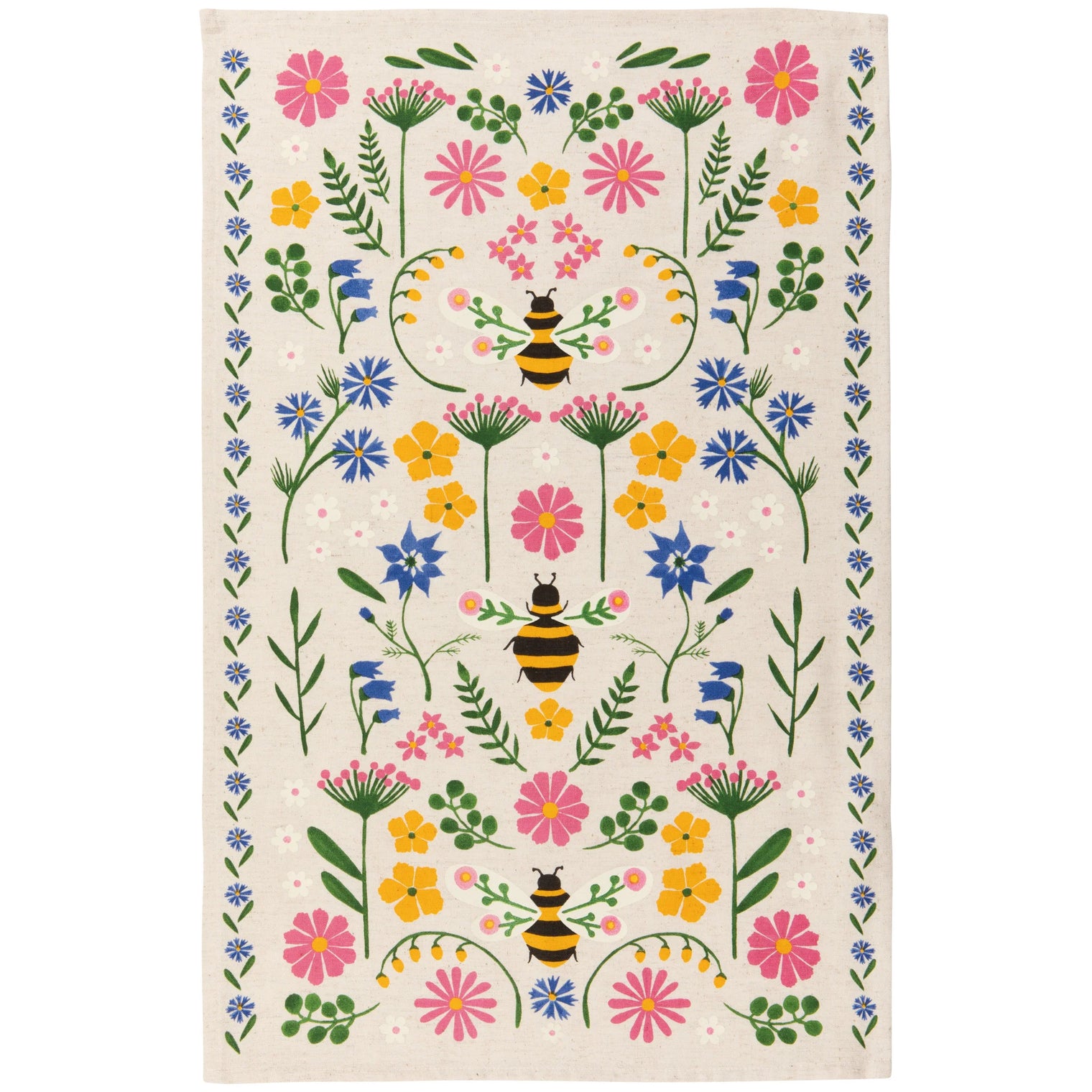 Bee Garden Dishtowel