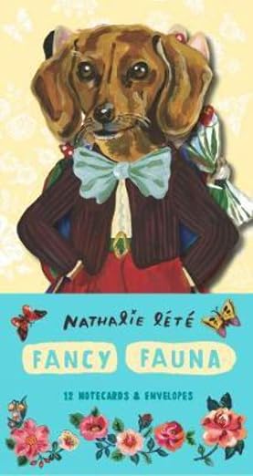 Raincoast - Fancy Fauna - 12 Notecards & Envelopes