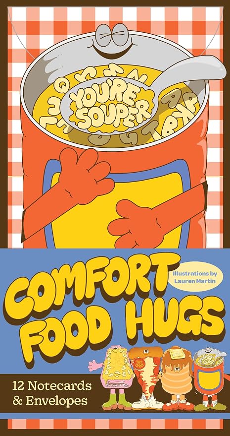 Raincoast - Comfort Food Hugs Notecards