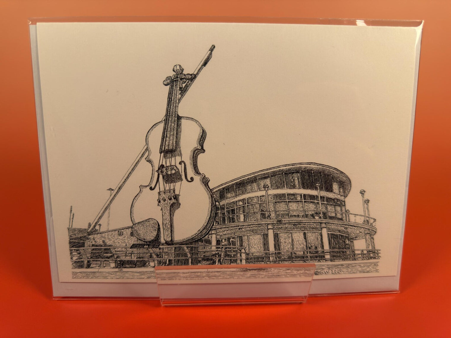 The Big Fiddle - Grayden Weir Art