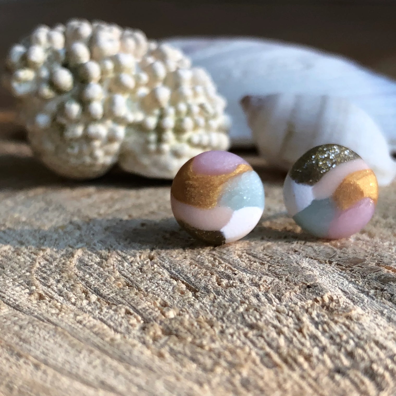 Seaglass Earrings - The Little Red Door
