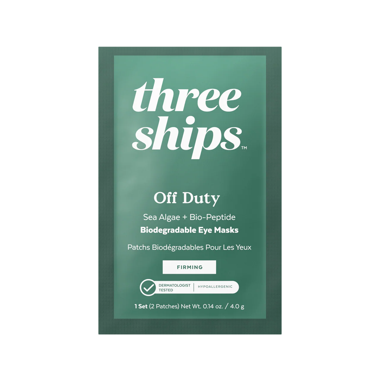 Three Ships - OffDuty Firming Eye Mask Sachet