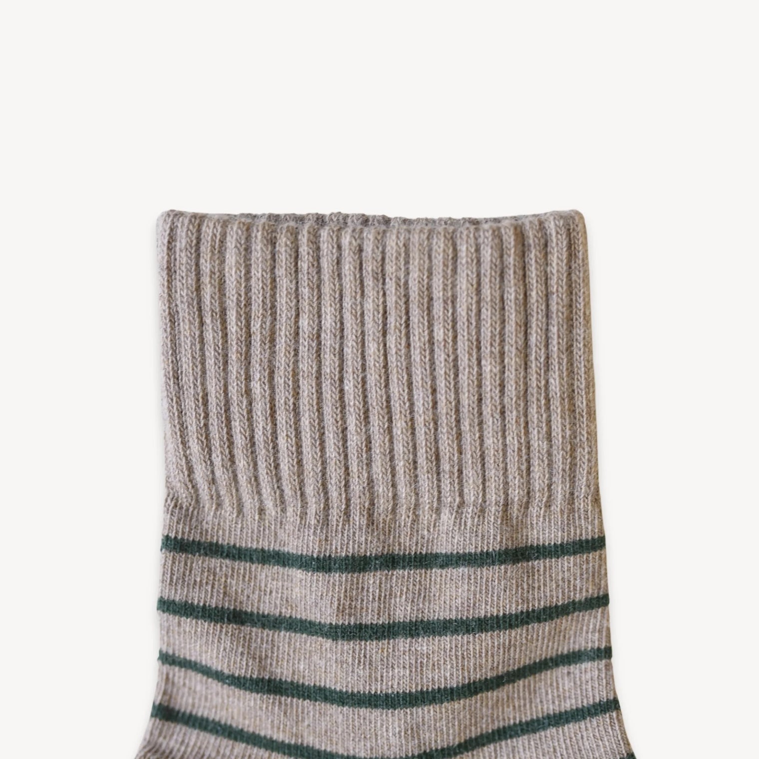 Pokoloko - Striped-Solid Pima Socks (Pack of 2)