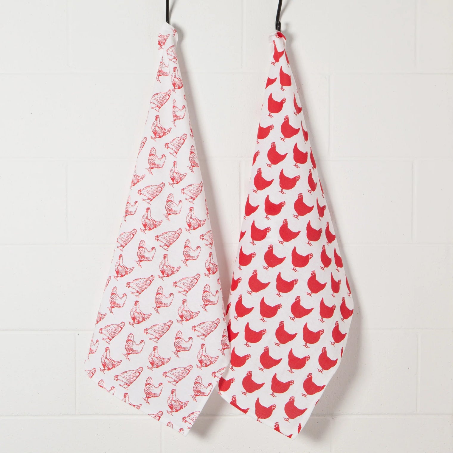 Chicken Tea Towel Set of 2
