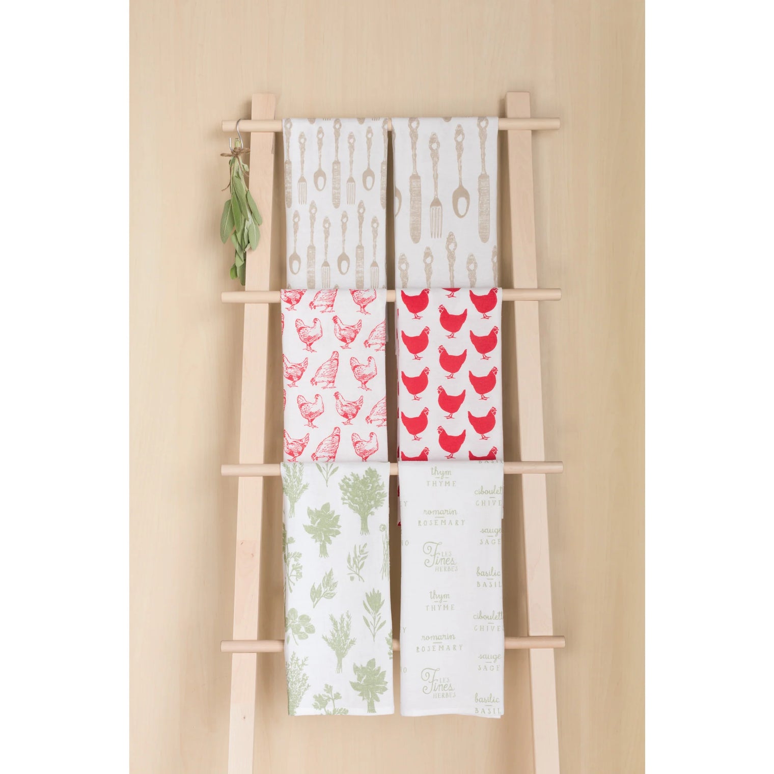 Chicken Tea Towel Set of 2