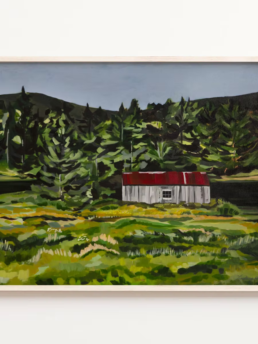 Lyndsay Hubley - Red John's Shanty Print