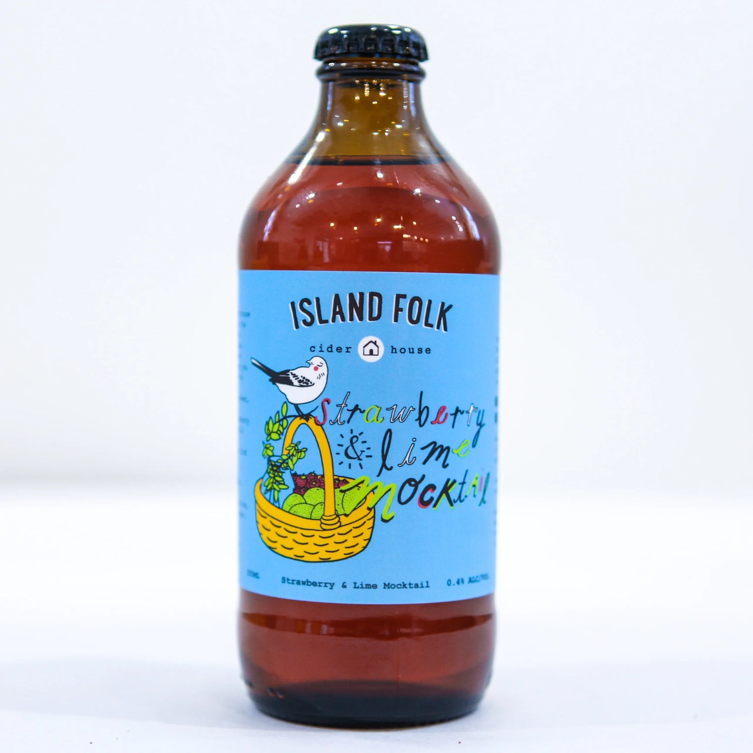 Island Folk Cider House - Strawberry Lime Mocktail