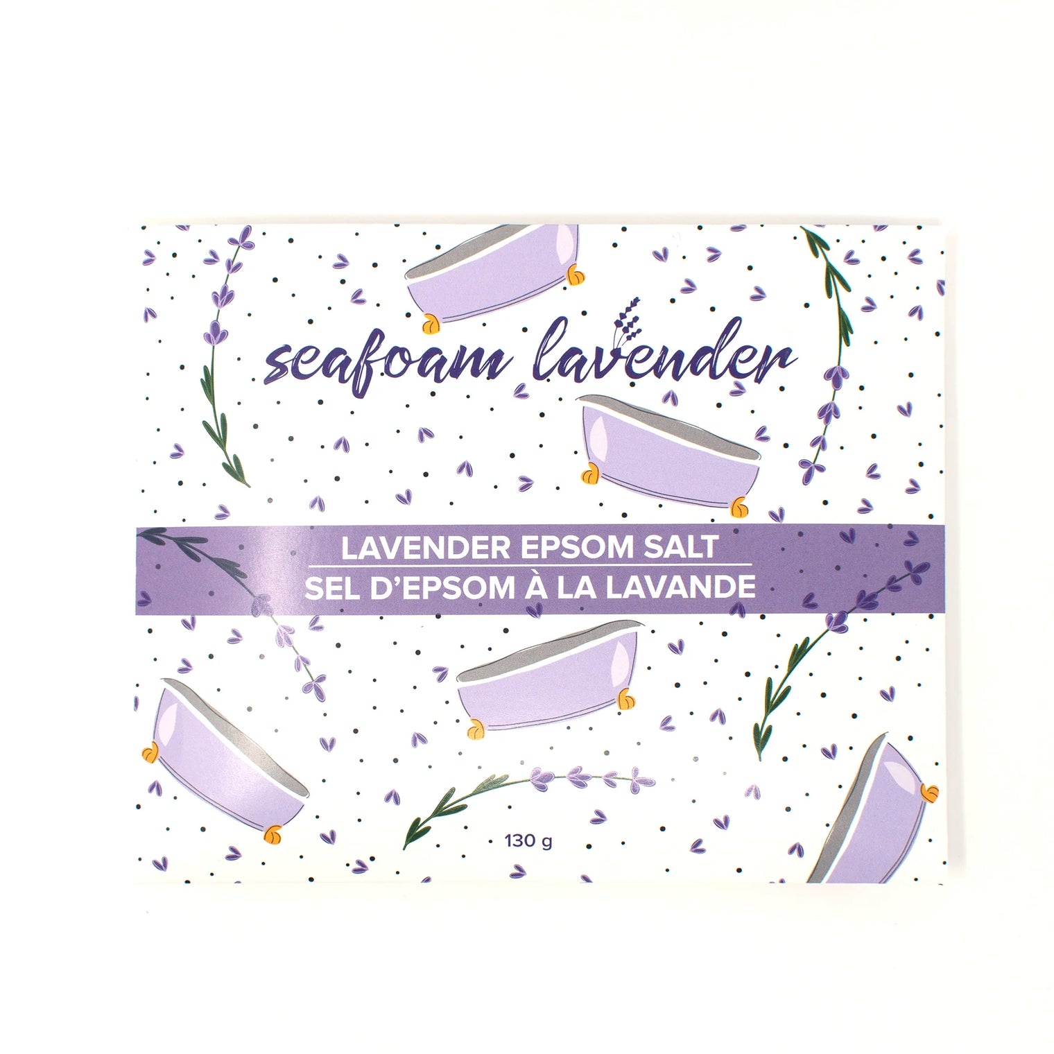 Seafoam Lavender - Epsom Salts