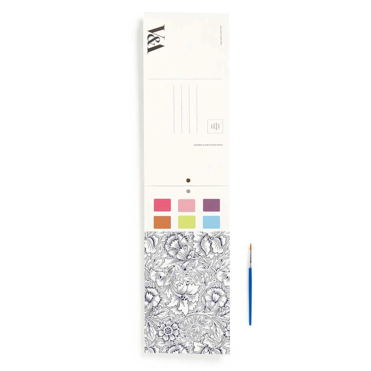 William Morris - Paint-In Print Set