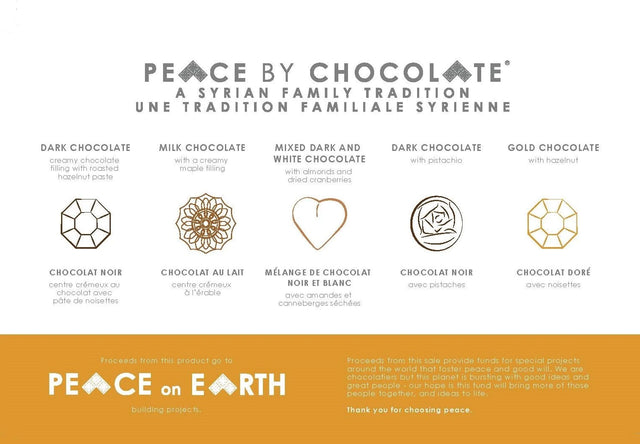 Peace By Chocolate - 15 Piece Assorted Box