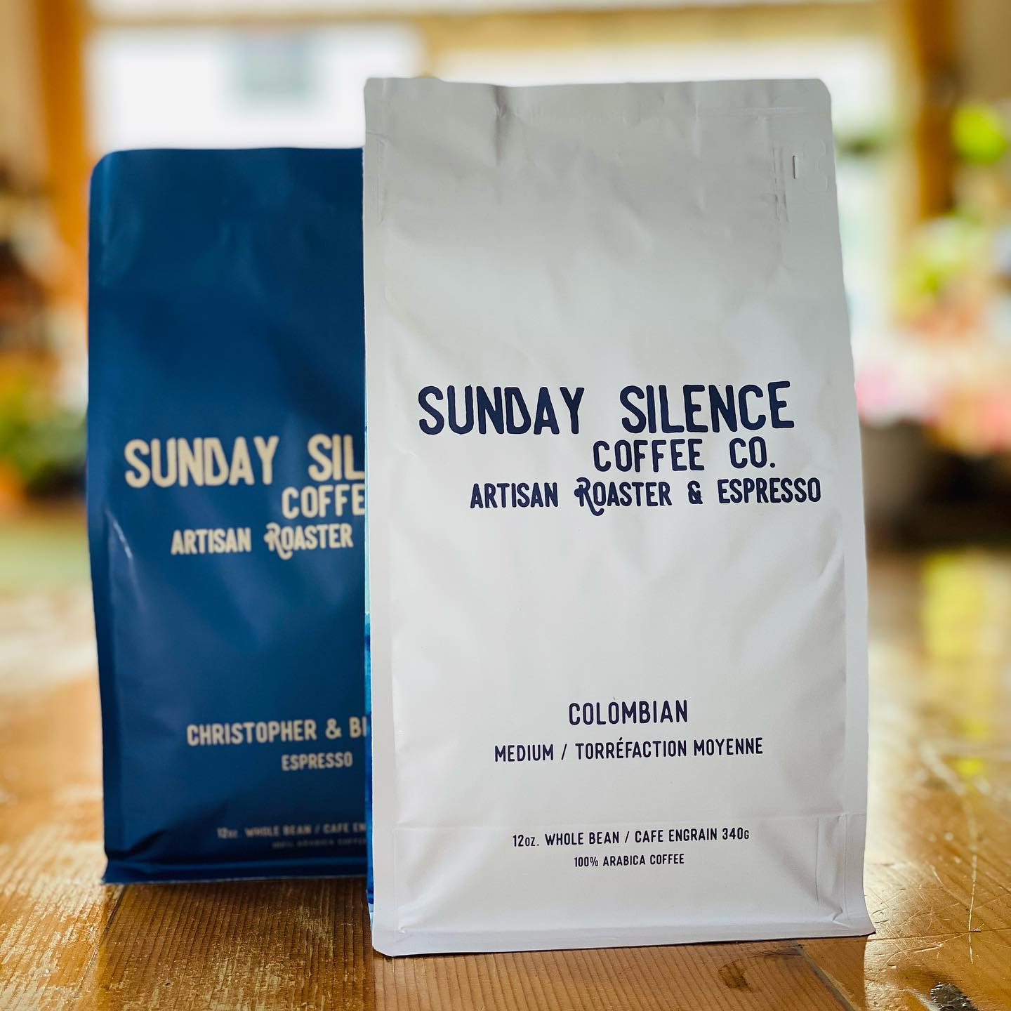 Sunday Silence Coffee Co. - Colombian Medium Premium Fair Trade Organic 340g