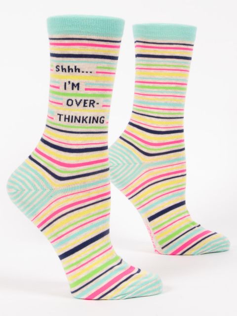 I'm Overthinking Womens Socks