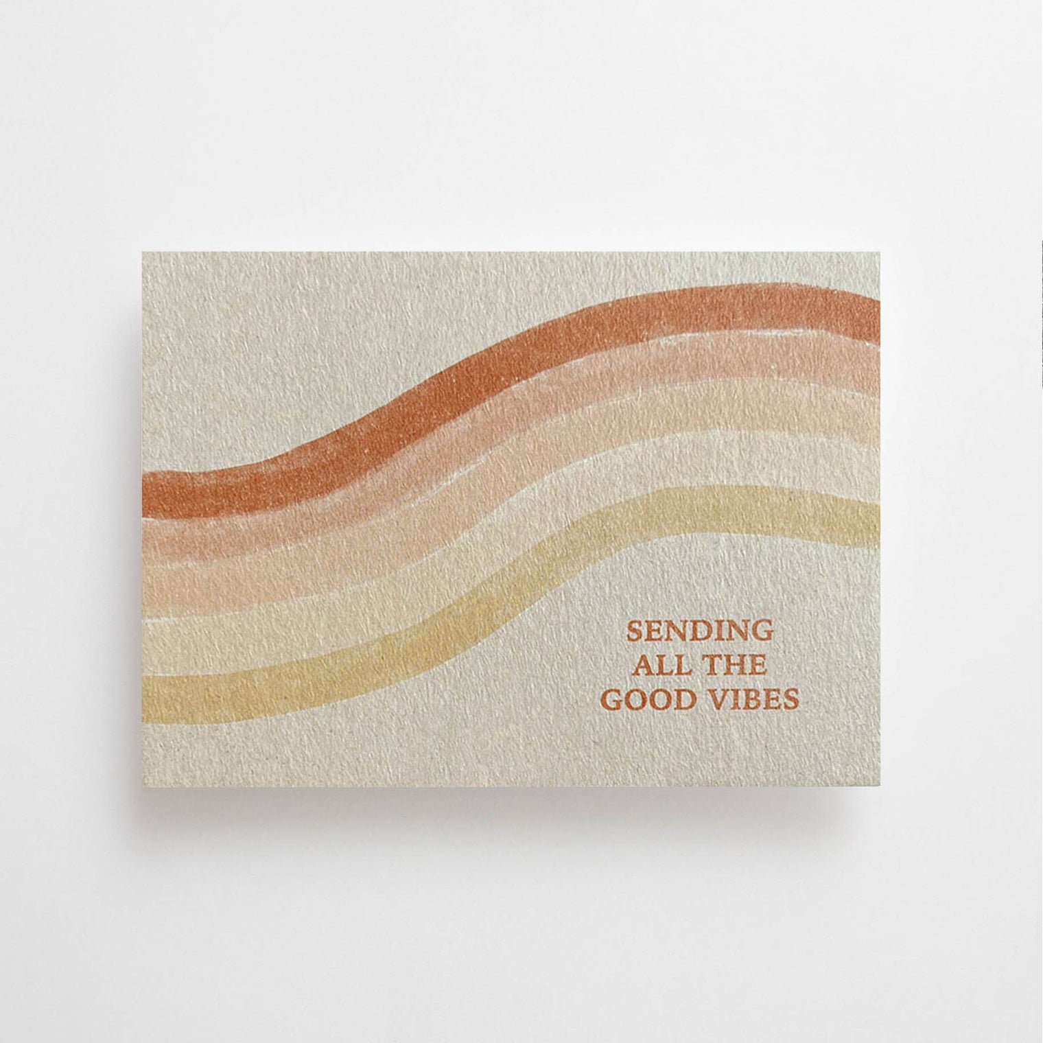 Sending All The Good Vibes Postcard