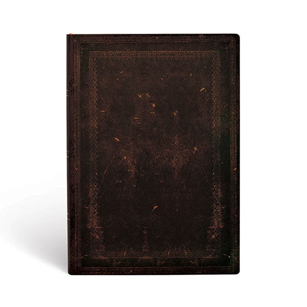 Black Moroccan Bold - Flexible Softcover Journal